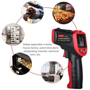 Pirómetro Termómetro Infrarrojo Ambiental Termopar - WINTACT WT323E