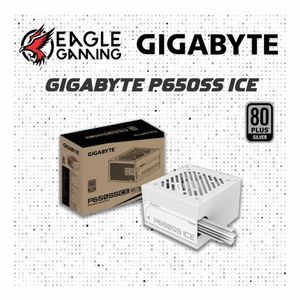 FUENTE GIGABYTE 650W 80PLUS SILVER P650SS ICE WHITE