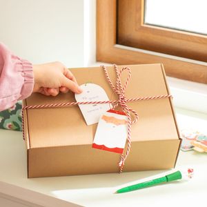 Set 8 Tarjetas de Regalo Navideñas