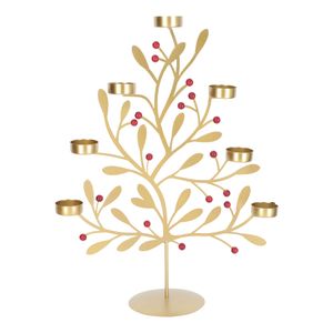 Árbol Portavela Tealight Navideño