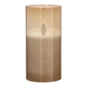 Vela LED de Vidrio Mediana