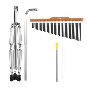 Cortina Musical de 36 Hileras Color Negro