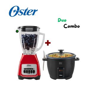 Combo Oster Licuadora BLSTKAGRPB y Arrocera 1.8 LtsCKSTRC1700B