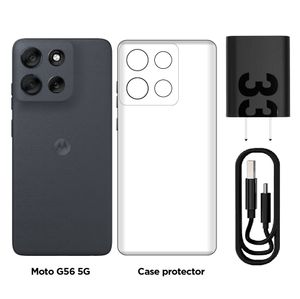 Celular Moto G56 8 + 256GB Azul Marino