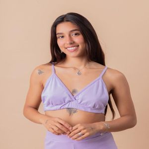 Top Polo Mariel - Nébula - Lila