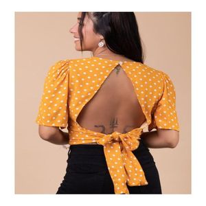 Blusa Katalina 2.0 - Mostaza.