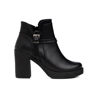 Botines Normelia - Nébula - Negro