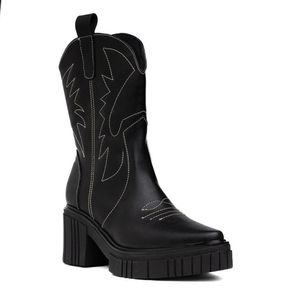 Botines West Coast - Nébula - Negro