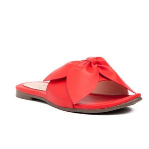 Sandalia Flor - Rojo