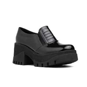 Mocasin Enola - Nébula - Negro Charol