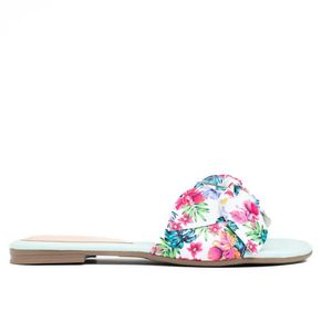 Sandalias Flor Floreado - Nébula - Verde Agua 3