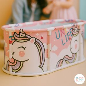 TINA RECTANGULAR. ROSA UNICORNIO