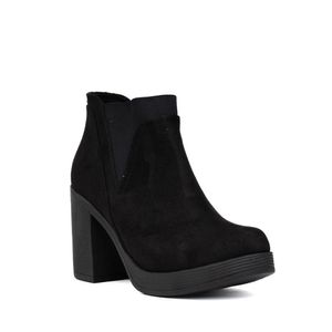 Botin Channary - Nébula - Negro Gamuza