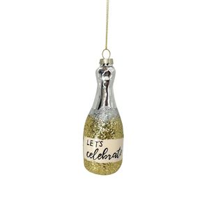 Adorno Arbol Botella Champagne 13 Cm