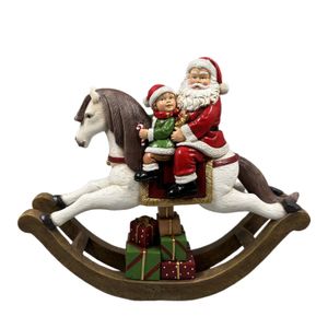Figura Santa Caballo 36 Cm