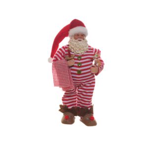 Figura Santa Pijama 27 Cm