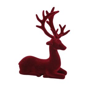 Adorno Mesa Reno Velvet Echado 20 Cm.