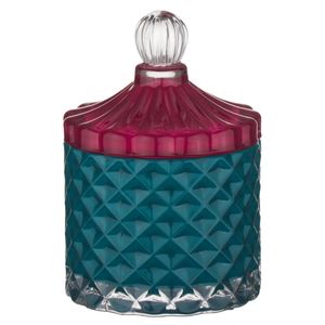 Joyero Fucsia Turquesa 10 Cm