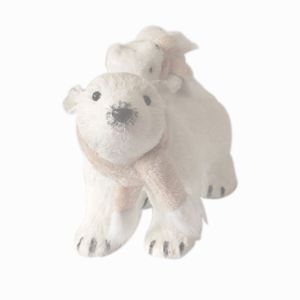 Oso Echado Con Hijo 26 Cm