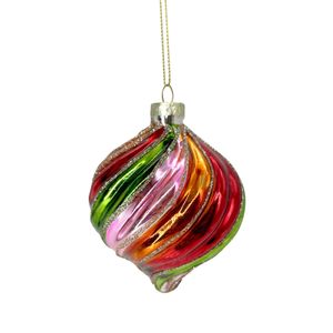 Rombo Rojo Verde Rosado 11 Cm