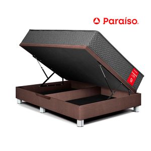 Cama Boxet Su Majestad Queen Chocolate