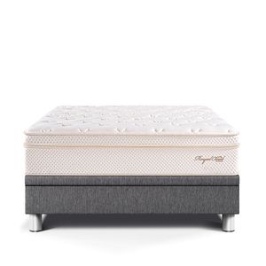 Cama Boxet Royal Cloud 1.5 Plazas Gris