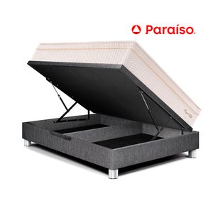 Cama Boxet Royal Cloud 1.5 Plazas Gris