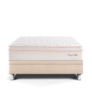 Cama Boxet Royal Cloud 1.5 Plazas Champagne
