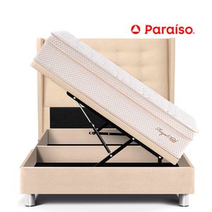 Dormitorio Boxet Gold Royal Cloud 1.5 Plazas Champagne