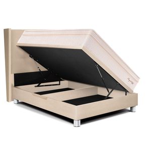 Dormitorio Boxet Gold Royal Cloud 1.5 Plazas Champagne