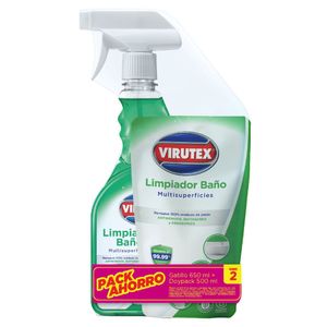 Limpiador de Baño VIRUTEX Doypack 500ml + Gatillo 650ml