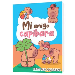 Libro coloreando capibaras DISTRIBUIDORA GRÁFICA (Modelos Aleatorios)