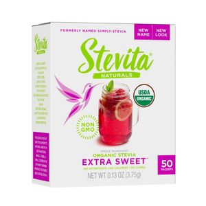 Endulzante Extra Sweet  STEVITA Caja 50un