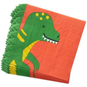 Pack de Servilletas forma de Dino CLASS&WORK 20un