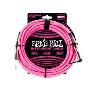 Cable Ernie Ball Neon Rosado 5,4m  P06083