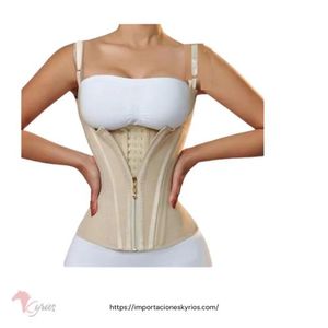 Faja Chaleco Reloj Ajustable Cierre Moldeadora Y Reductora CD-SO154