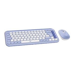 TECLADO LOGITECH MOUSE POP ICON BLUETOOTH WIRELESS SP COPILOT LILA