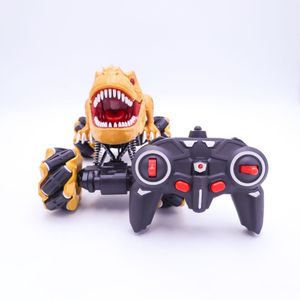 Juguete Carro control remoto Dinosaurio 4x4 Amarillo