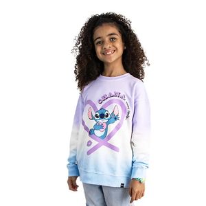 POLERA MODA LILO & STITCH LILA NIÑA