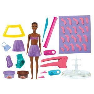 Set De Masas Y Plastilinas Play Doh Barbie Volantes De Modista