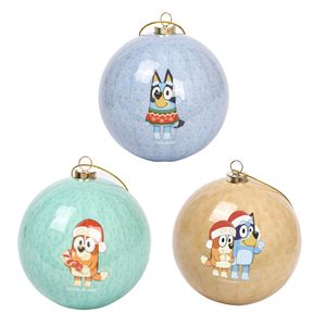 Set De Bolas 3 Piezas Bluey Foto 8 Cm