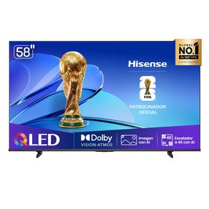 Televisor Hisense 58" 58Q6Qv QLED 4K