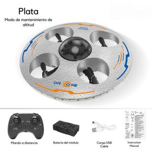 Drone Ovni Con Luces Led Rgb Y Control Remoto mas manual