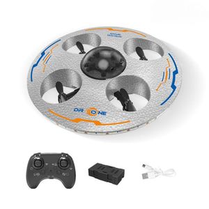 Drone OVNI Platillo Volador Con Luces Led Rgb Y Control Remoto