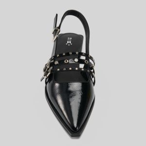 Balerinas Mujer Malabar Stud Punta Negro