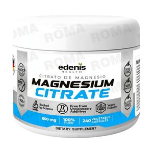 CITRATO DE MAGNESIO 240 CÁPSULAS EDENIS HEALTH