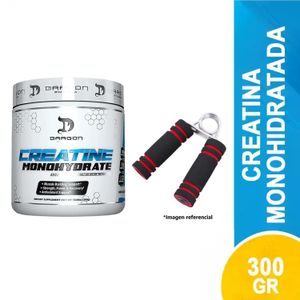 Creatina Monohidratada Dragon Pharma 300gr con Hand Grip