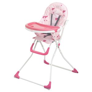 Silla de Comedor para Bebé LITTLE STEP Color Rosado