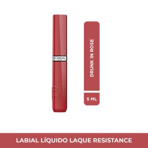 Labial Líquido Loreal Infallible Laque Drunk In Rose