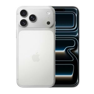 iPhone 17 Pro 5G 256GB, 12GB RAM, cámara principal 48MP + 48MP + 48MP, frontal 18MP, 6.3", plateado